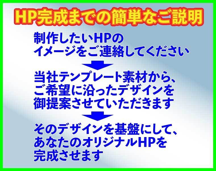 HPを先着5名様のみ特別価格にて制作いたします 【お客様の目線に合わせた質問や回答で制作をいたします】 イメージ4
