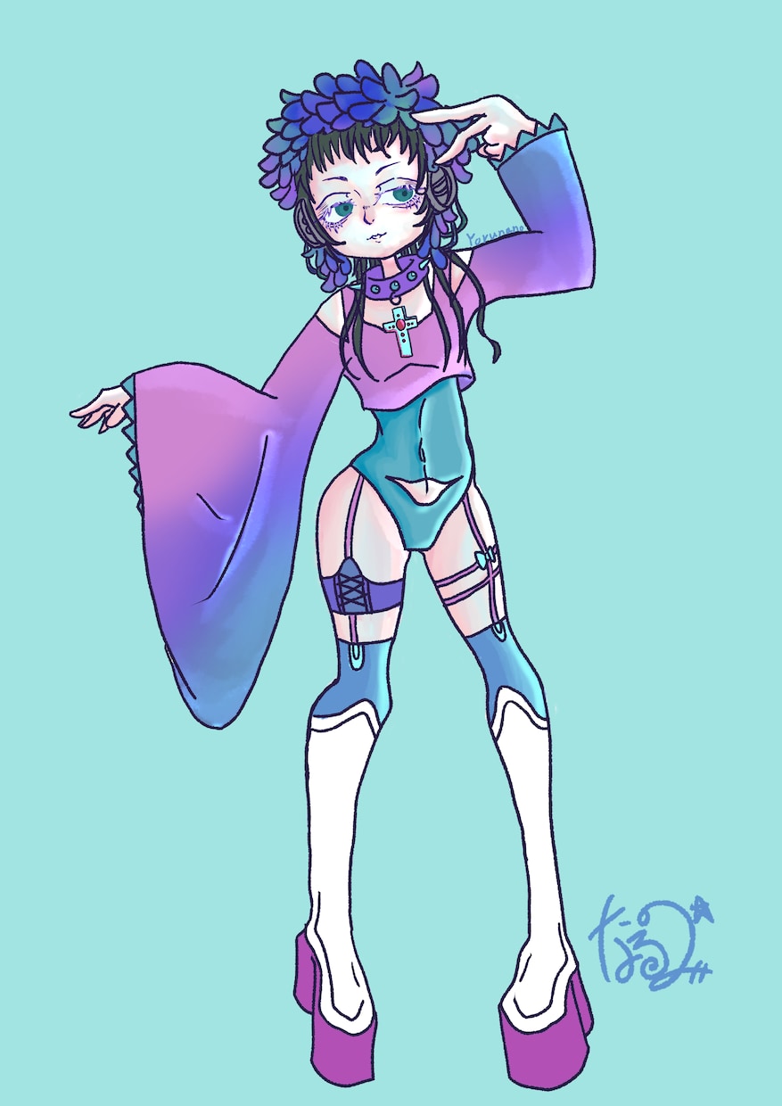 オリジナルキャラクターを描きます 立ち絵やアイコンなどにいかがでしょう。 イメージ2