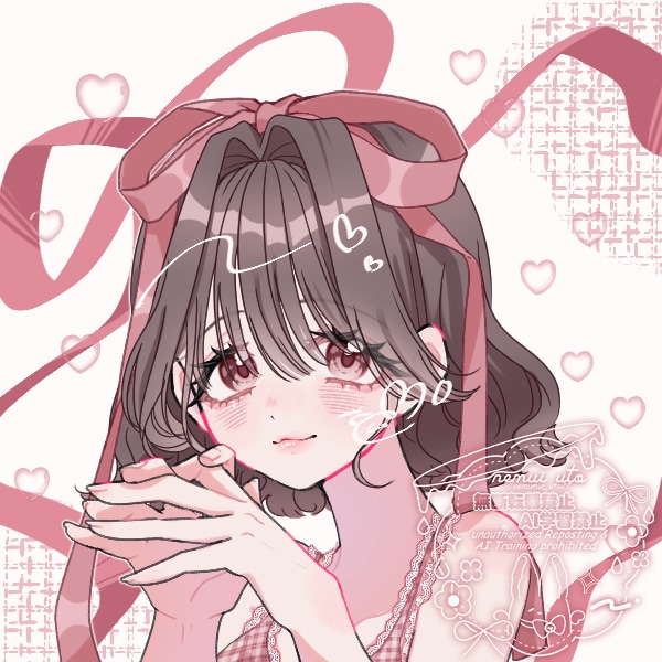 SNS用の可愛いアイコンイラスト描きます きらきらで可愛いお顔が好きな方へ！ イメージ4