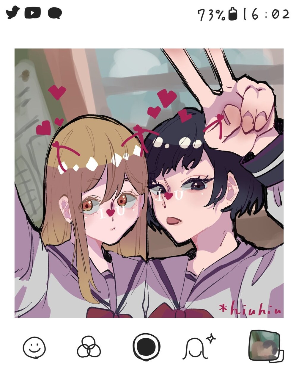 Twitterのアイコン描きます あなただけのオリジナルキャラを イメージ3
