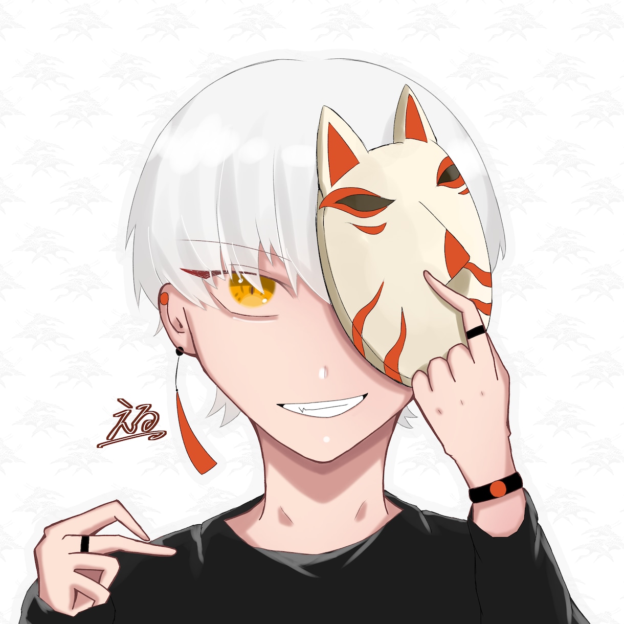 アイコンお描きします もし絵柄が好きであれば！装飾も可 イメージ2