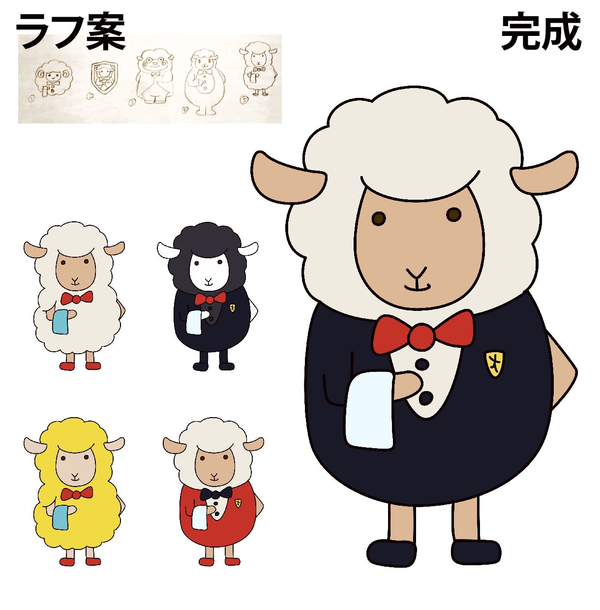 企業キャラクターをデザインします 商用利用可／修正無制限／納得いくまで作り上げます。 イメージ3
