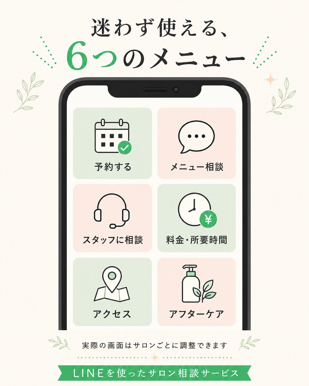 LINE公式の導線・自動応答を構築します 予約・相談・FAQを整理しAIを活用した構築にも対応します イメージ2