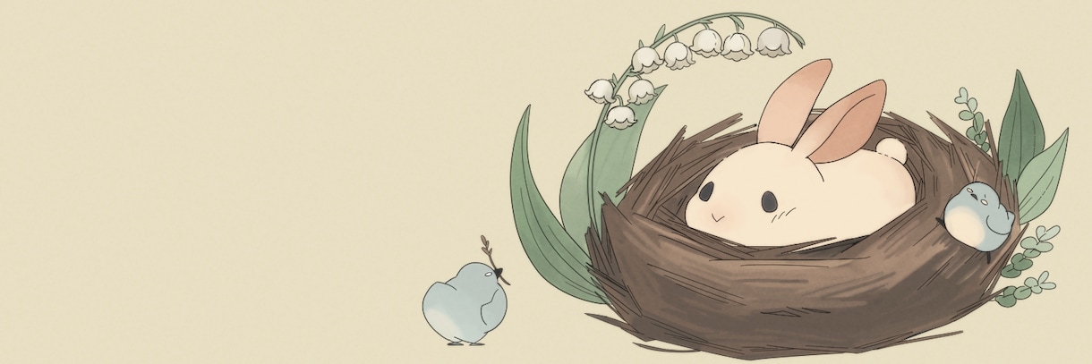 かわいくてシンプルな動物アイコンを描きます 世界観を合わせたヘッダーも制作可能！ イメージ2
