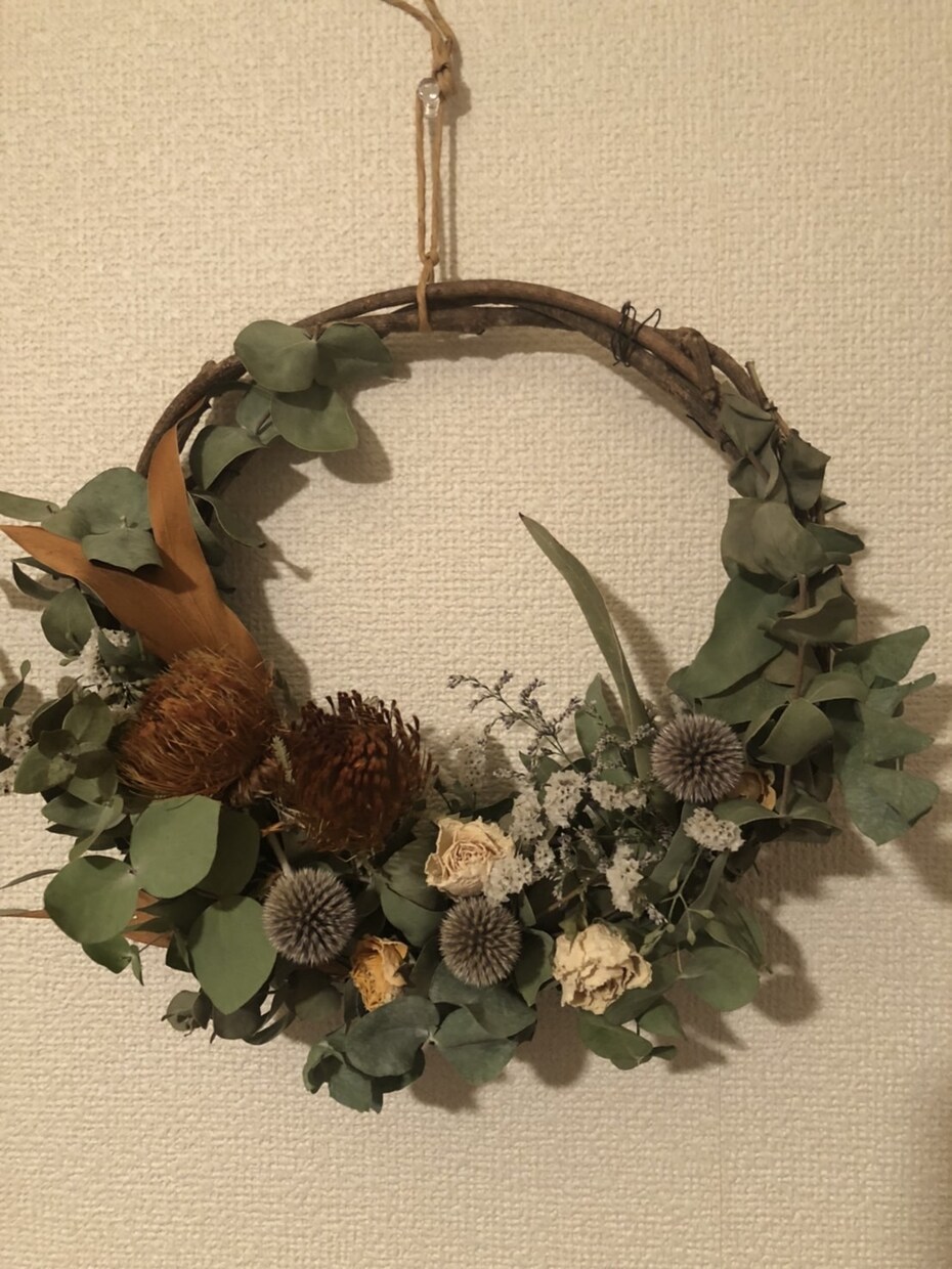 ハンドメイド　ドライフラワー　レッスンします ハンドメイド　ドライフラワー　オンライン教室 イメージ1