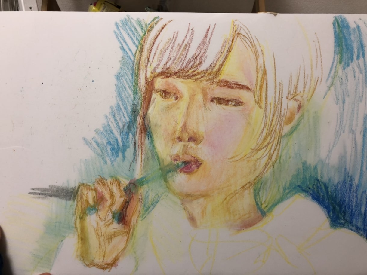 カラフルな似顔絵♡を描きます カラフルな暖かいイラストを、身近な人にプレゼント！ イメージ2