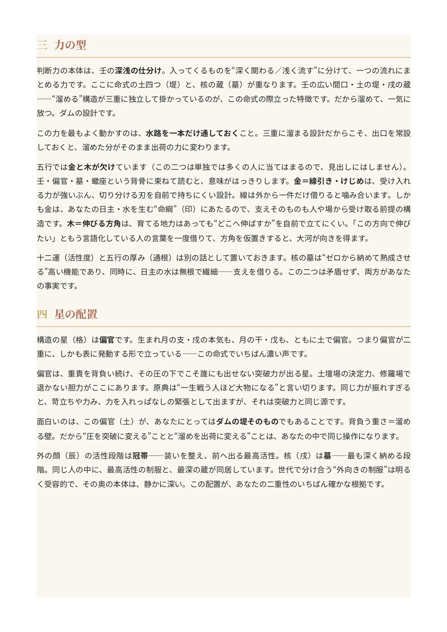 生年月日だけで、あなたの取扱説明書を作ります 強み・適職・人生の季節がわかる10ページ超のPDF イメージ8