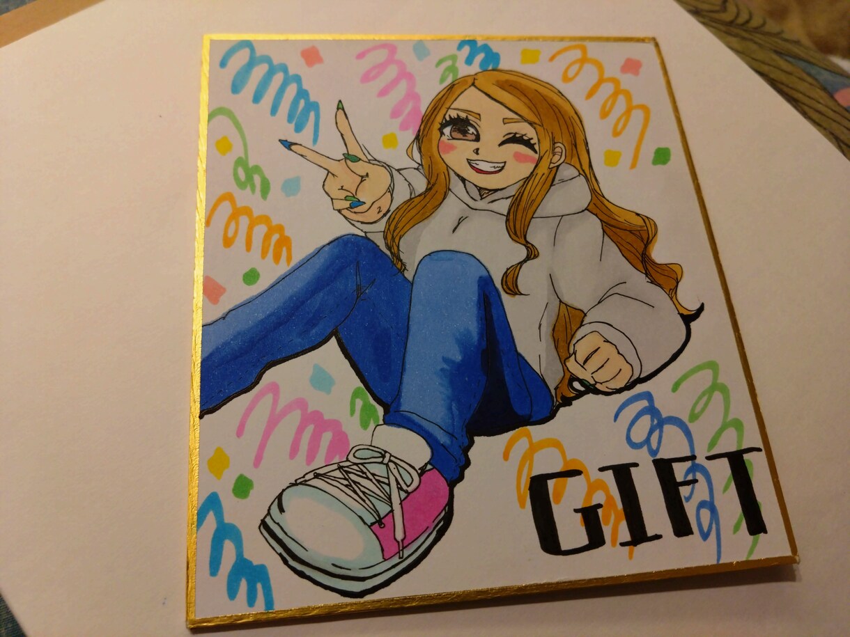 アナログで似顔絵制作をさせていただきます 送って頂いた画像を元にあなたらしさのある似顔絵制作をします イメージ1