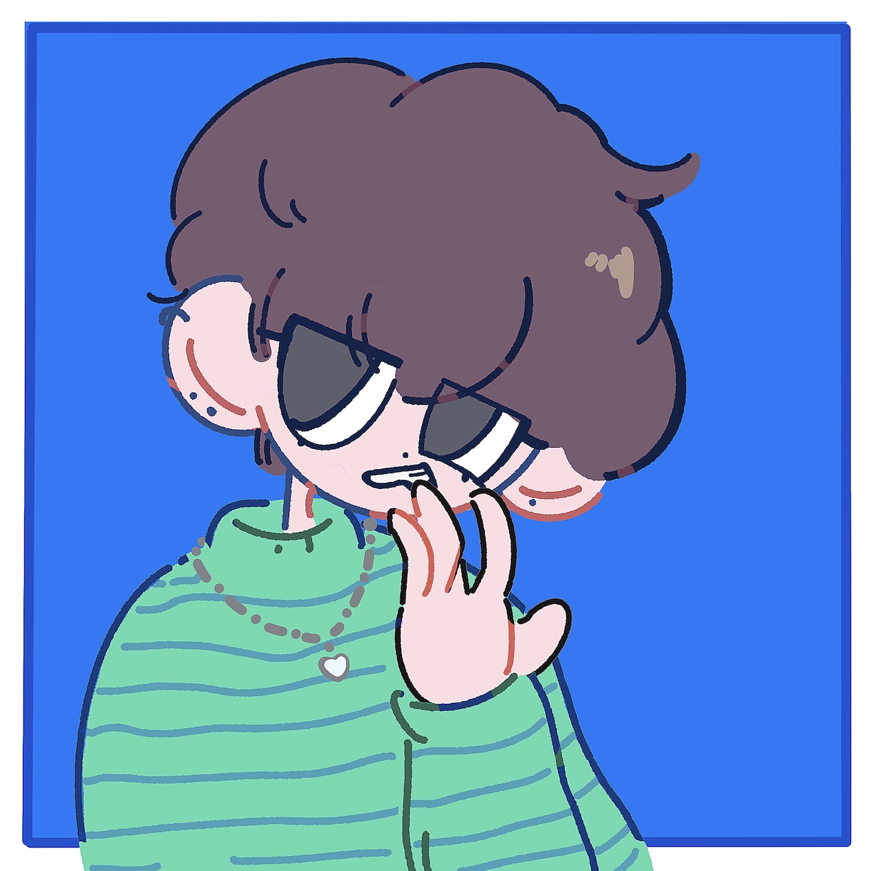 ゆるくてアンニュイなイラストをお描きします かわいいさの中にほんの少しの苦さを閉じ込めて。 イメージ3