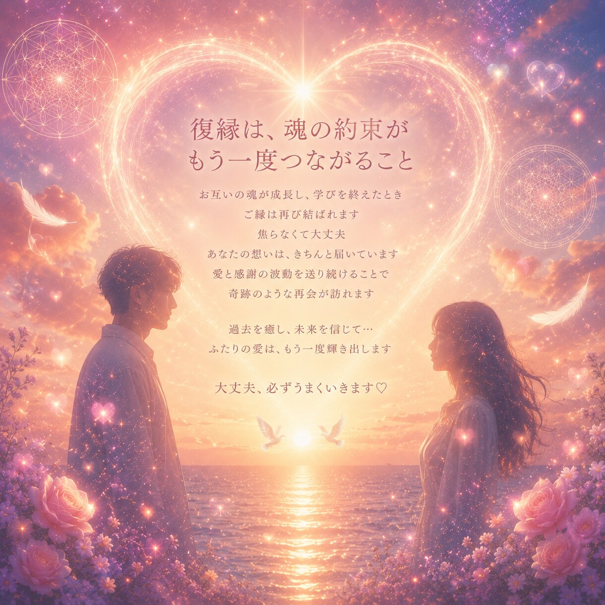 復縁できる？今の縁の状態視ます 復縁できる？今の縁の強さを霊視でズバリお伝えします イメージ3