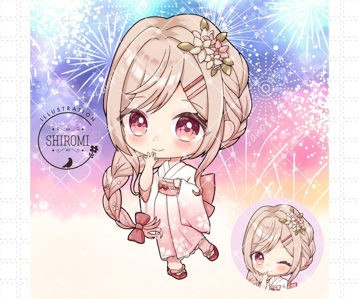 商用可◎配信用デフォルメS Dキャラお描きます ちびキャラのﾊﾟｰﾂ分け、待機画面ｱﾆﾒｰｼｮﾝもできます！ イメージ3