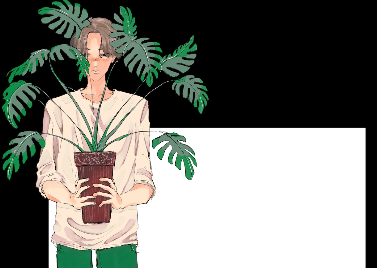 商用利用◎モダンな人物イラスト描きます お客様の満足度を第一に、心が惹かれるイラストを制作します！ イメージ1