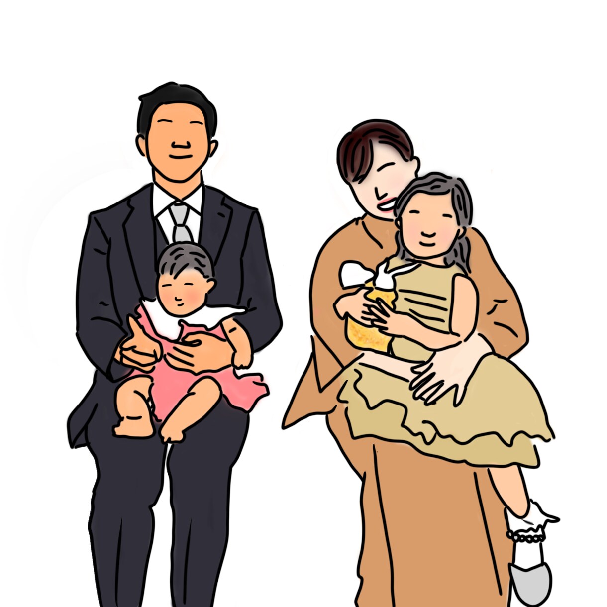 ココナラ最安値／お写真を元にイラストを作成します SNSのアイコンにオススメ♪お気に入りのお写真をイラストに！ イメージ4