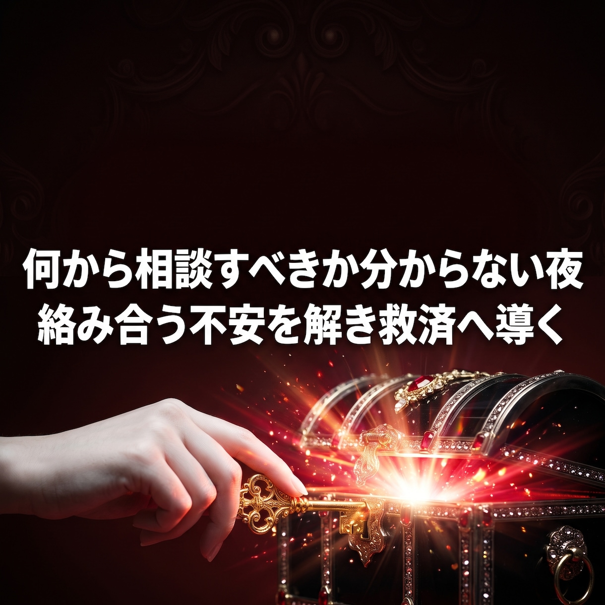 将来の不安や夜の孤独を浄化し女王の器へ覚醒させます 「このまま終わる恐怖」を焼き払い、愛と恵みが巡る至高の玉座へ イメージ7