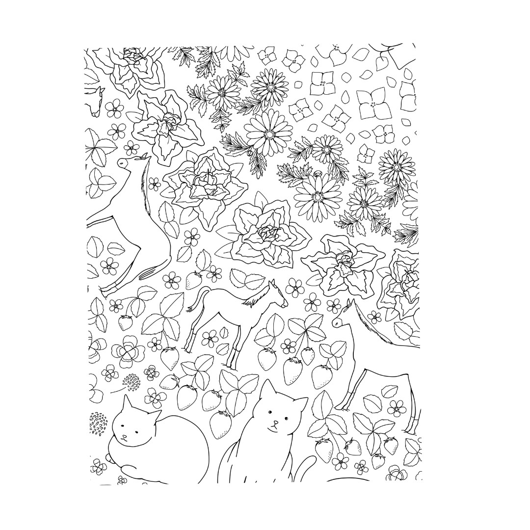 わくわくする線画描きます お好きなイメージの線画。ぬりえにも！ イメージ4