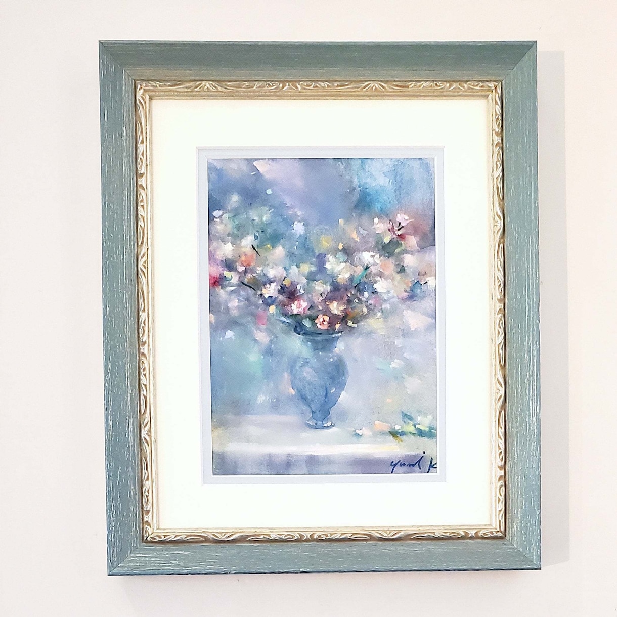 水彩/パステルで優しい色彩の絵画作品を制作します サイズ:18×13cm/額付/挿絵/表紙絵/商用利用可能 イメージ4