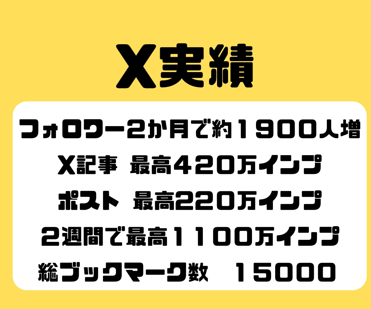 Xアカウント添削相談｜伸びるアカウントに整えます フォロワー9ヶ月で8000人増加実績あり イメージ3