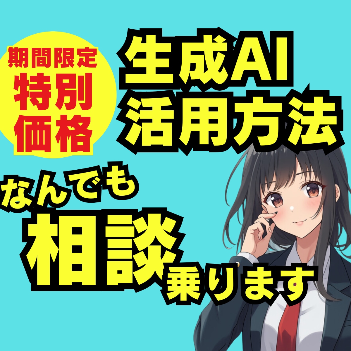 ChatGPTだけじゃない！AIの疑問を解消します 【AI苦手◎】あなたの生成AIの疑問を相談してみませんか？ イメージ1