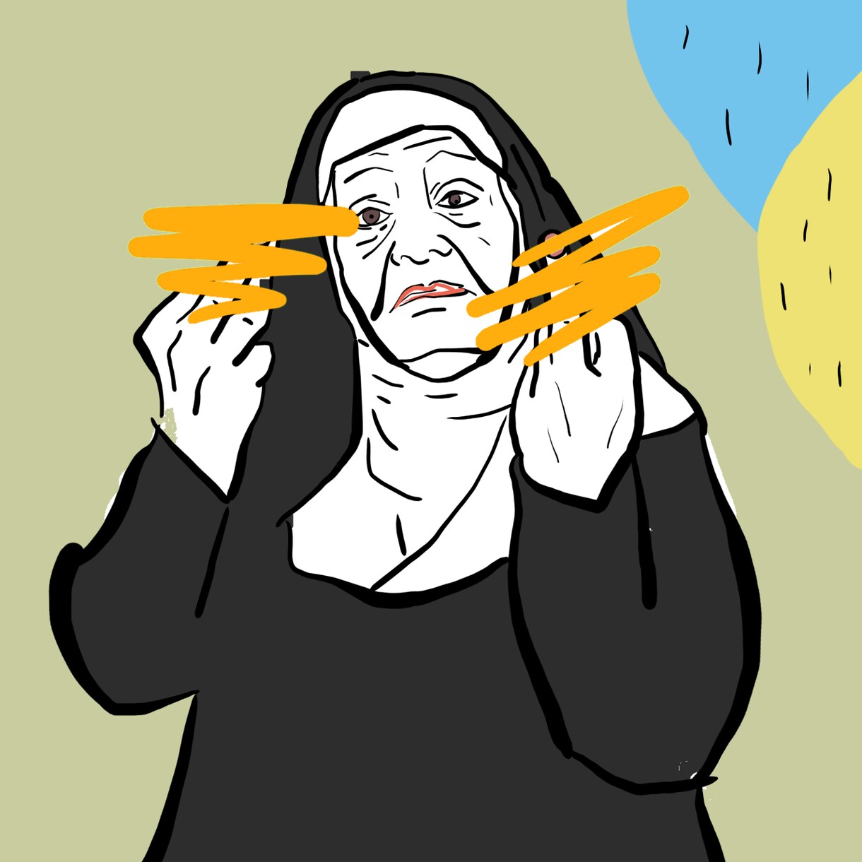 似顔絵、ロゴを脱力系線画で制作します SNSのプロフィール画像、似顔絵のプレゼントに！ イメージ3