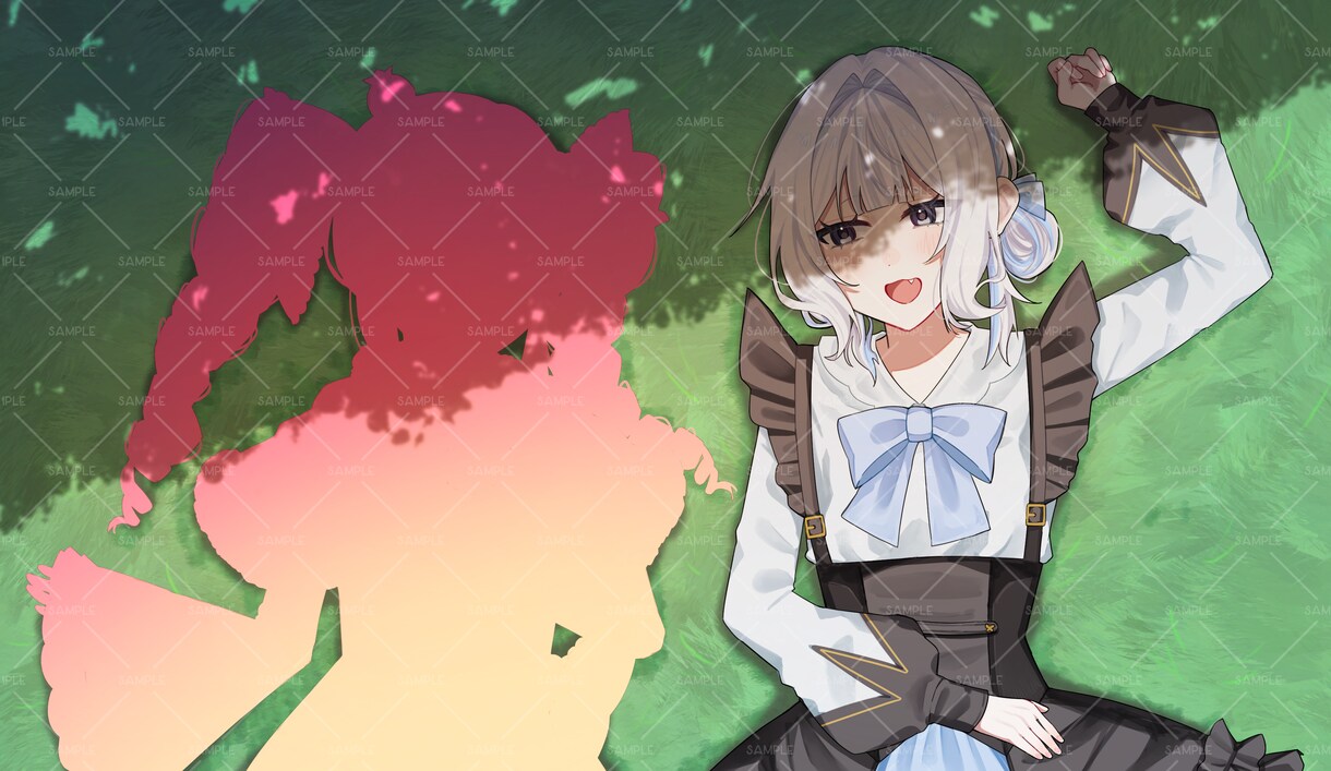 透明感のあるイラストお描きします 1枚絵、サムネイル、歌ってみたMVイラスト等作成いたします イメージ1
