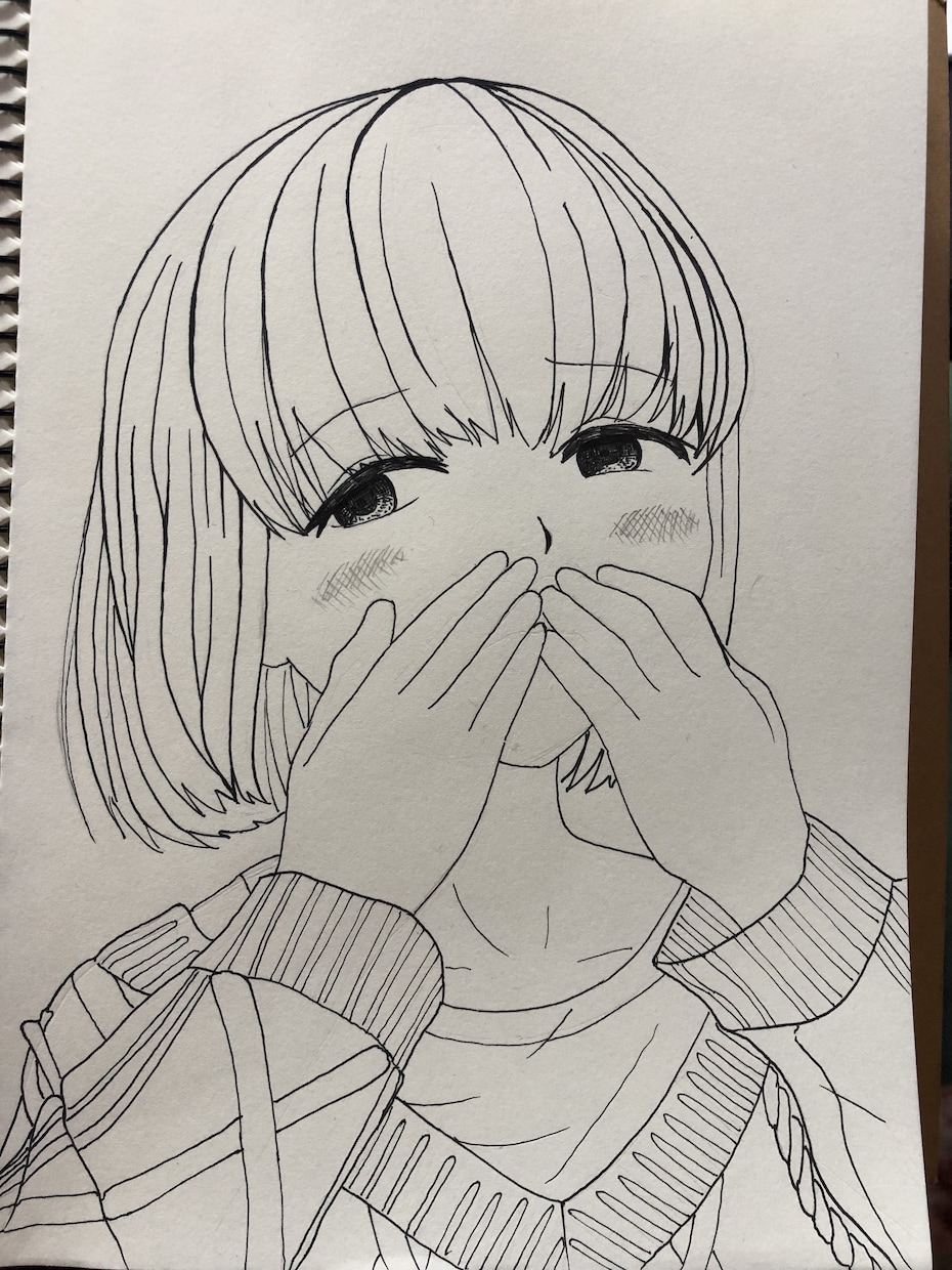 白黒イラスト描きます .。○シンプルで可愛気のある絵をお求めの方に○。. イメージ7