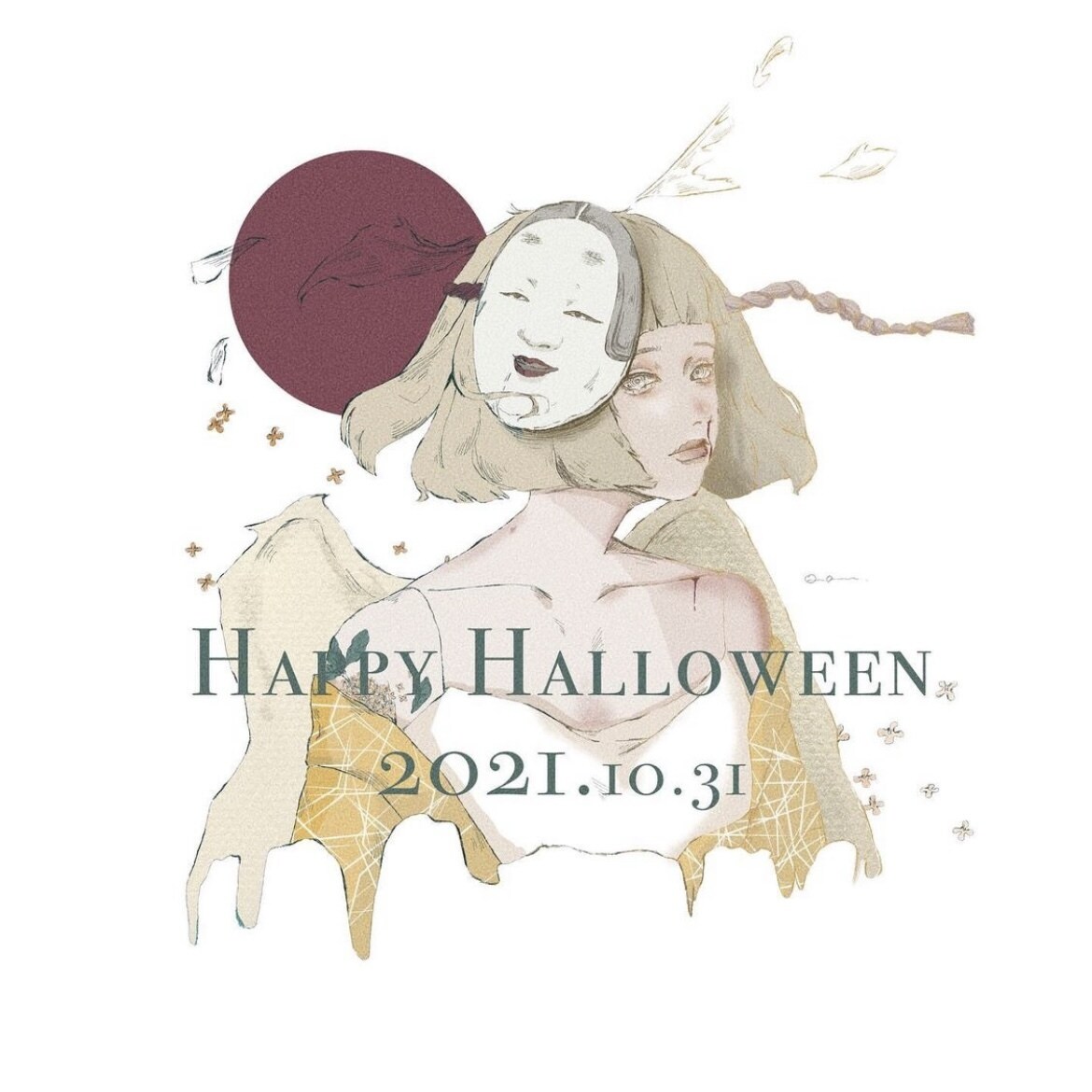 インテリアなど飾ることのできる日本画を描きます 日本画の似顔絵やイラストを飾ったりプレゼントしてみませんか！ イメージ5