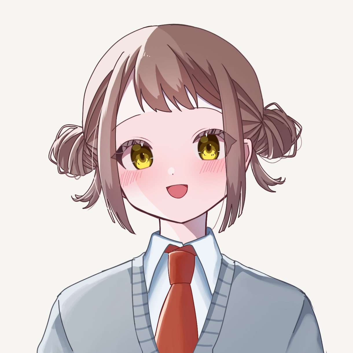 SNS等のアイコンのイラストを描きます バストアップのイラストを描きます イメージ1