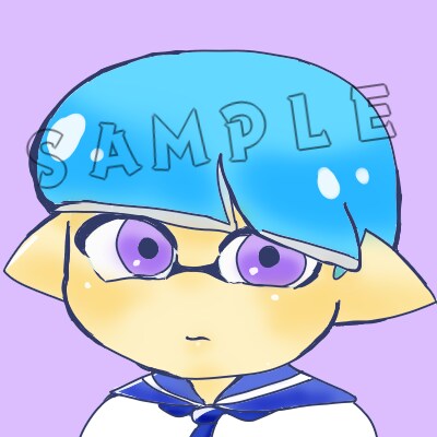 マイイカ（タコ）のツイッター用アイコンを描きます スプラトゥーン垢用のアイコン絵を描きます。 イメージ2