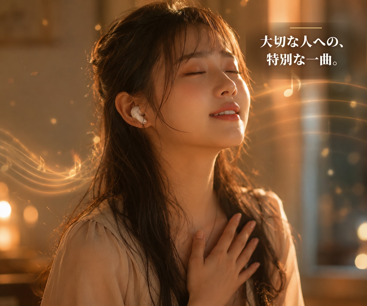 サービス紹介や自己紹介のテーマソングを制作します ♪ あなただけのエピソード。そこから丁寧に詞を紡ぎます。 イメージ4