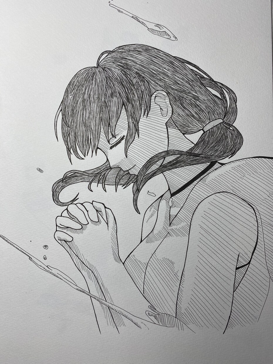 アイコン描きます ボールペンモノクロで一歩差をつけたイラストを！ イメージ3