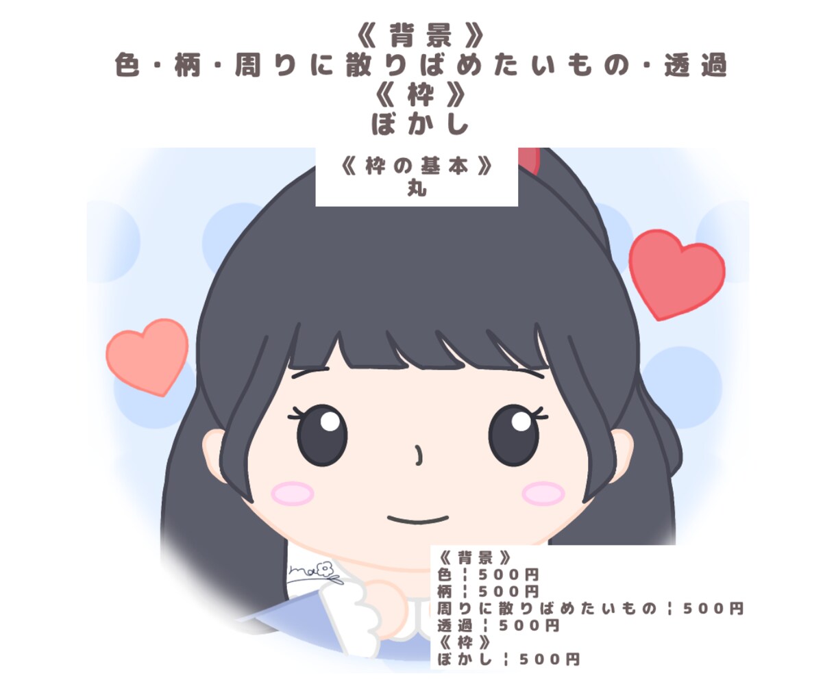 ゆるかわなアイコンを作成させていただきます アイコンに悩んでる方がいましたら、お待ちしております。 イメージ5