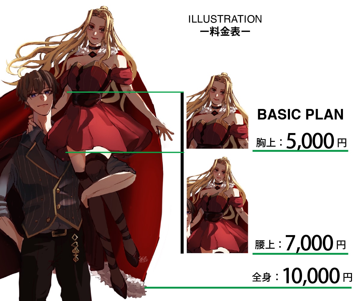 キャラクターイラストを制作します 魅力的なライティングで目を引く1枚を心を込めて制作いたします イメージ2