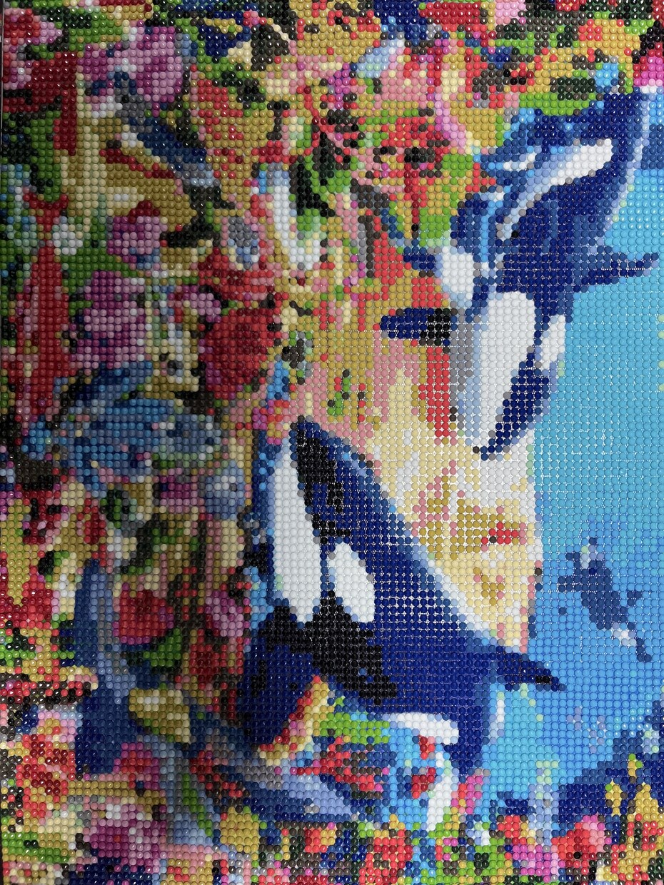 ダイヤモンドアート、クロスステッチ代行いたします 作る時間が取れない方いらっしゃいませんか？ イメージ1