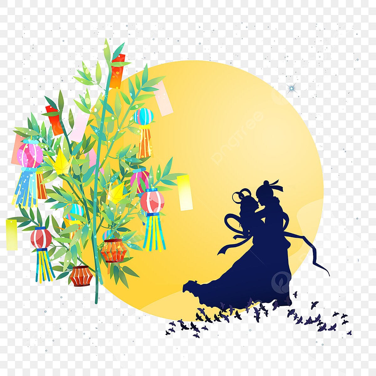 七夕の願い事【7月限定】☆関西マダムが受け止めます 願いよ星に届け☆応援コメント・画像・音楽から選べます☆ イメージ6
