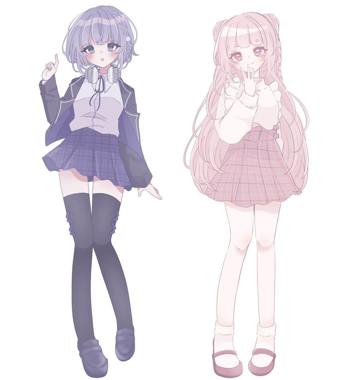 ふわふわで可愛いオリジナルイラスト描きます 主にパステルカラーを使用したオリジナルイラストを作成します！ イメージ2