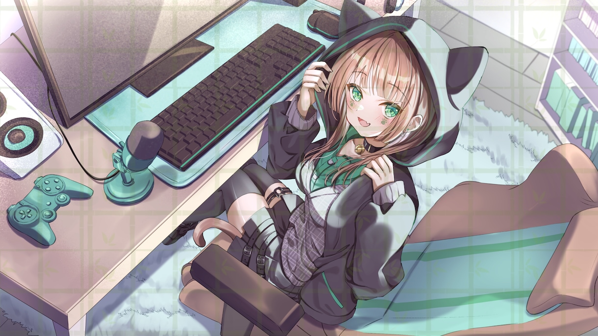 イラスト・SNSアイコンや立ち絵等作成しますます 可愛い女の子を描くのが得意です！お気軽にご相談ください！ イメージ1