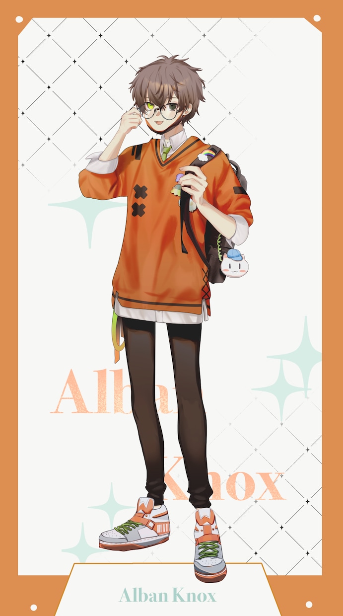 かっこいい立ち絵・歌ってみた用イラスト描きます ビジュが良いイケメンならお任せください！ イメージ6