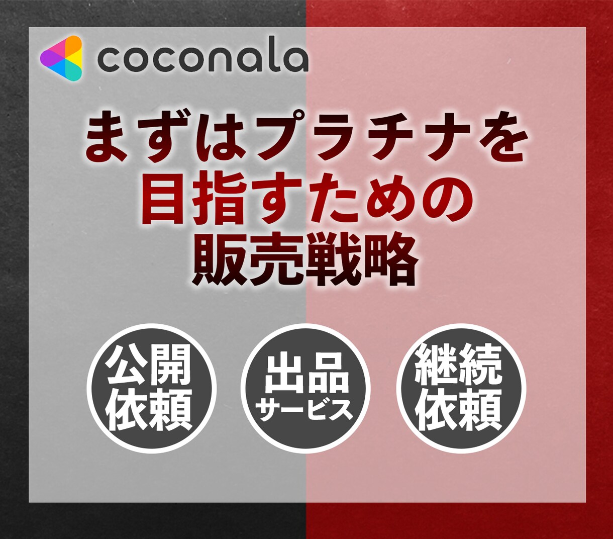 ココナラにおける売上の立て方、教えます 【リピーターを生み出し、次へ繋げる戦略】 イメージ1