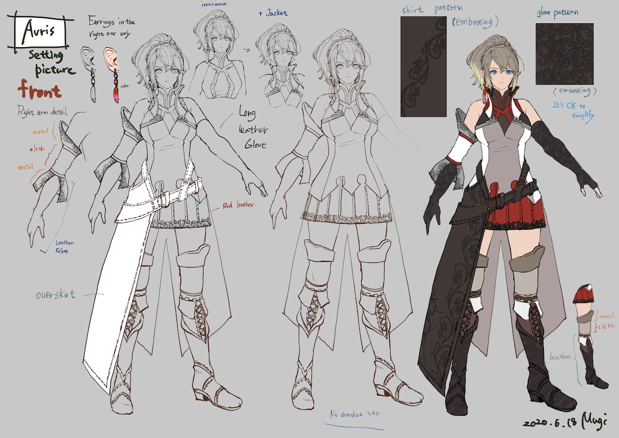 ファンタジーな世界観のキャラクターデザイン承ります モンスター、亜人、老若男女、デフォルメなども対応できます イメージ3
