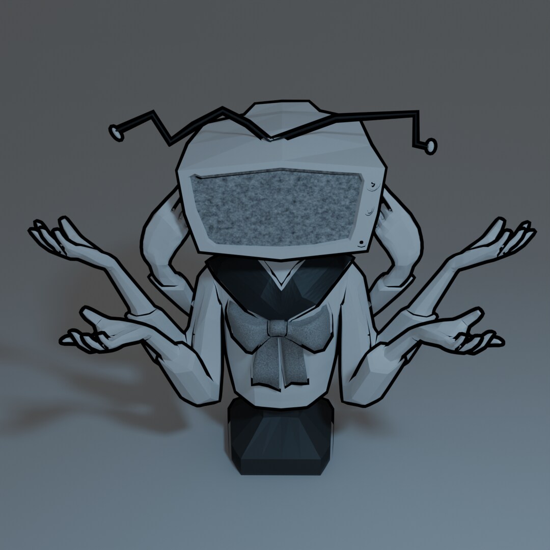 イラストから3DCGモデルを制作します ロボット・メカや小物をイメージ通りに立体化します イメージ2