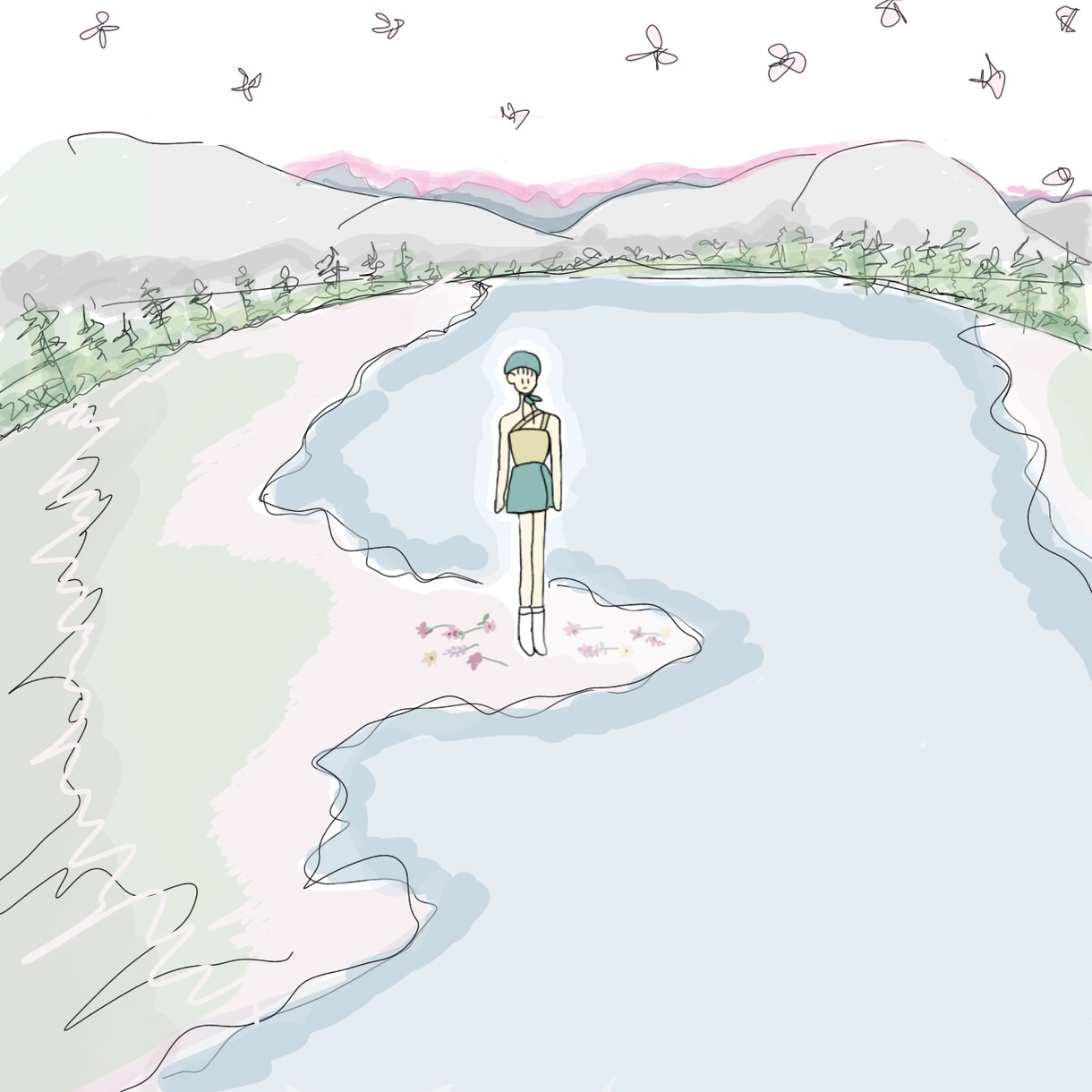 絵本の世界のような絵を描きます 海外の風景から心を癒し絵本の世界に入り込めるイラスト イメージ2