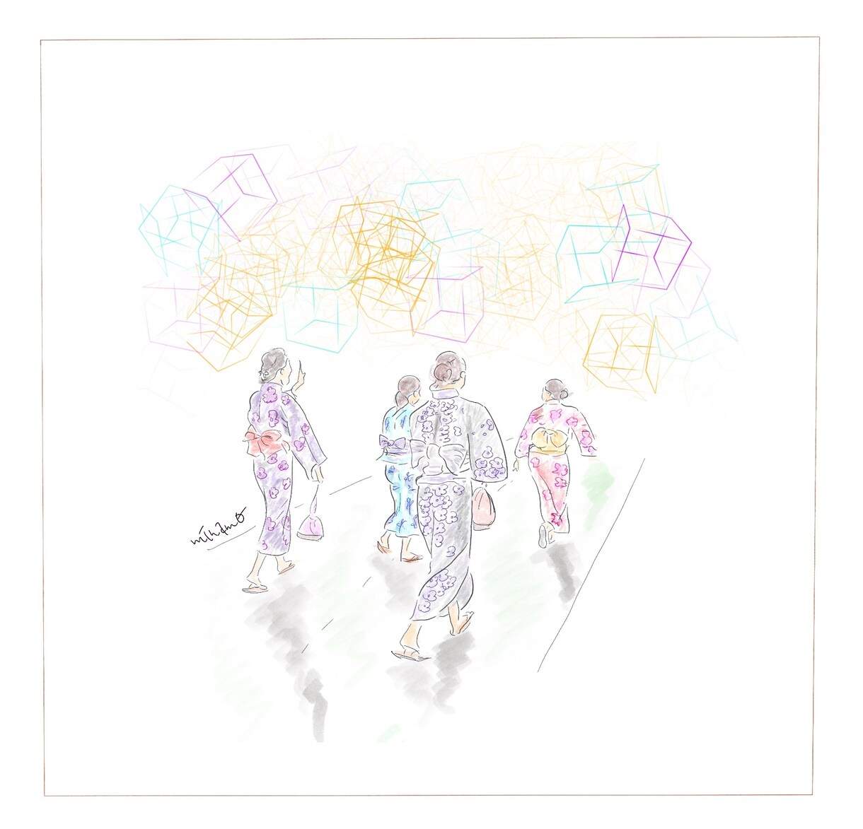 手書き風のイラストを作成します 手書き風の柔らかい挿絵で、雑誌や広告、ブログをもっと素敵に。 イメージ6