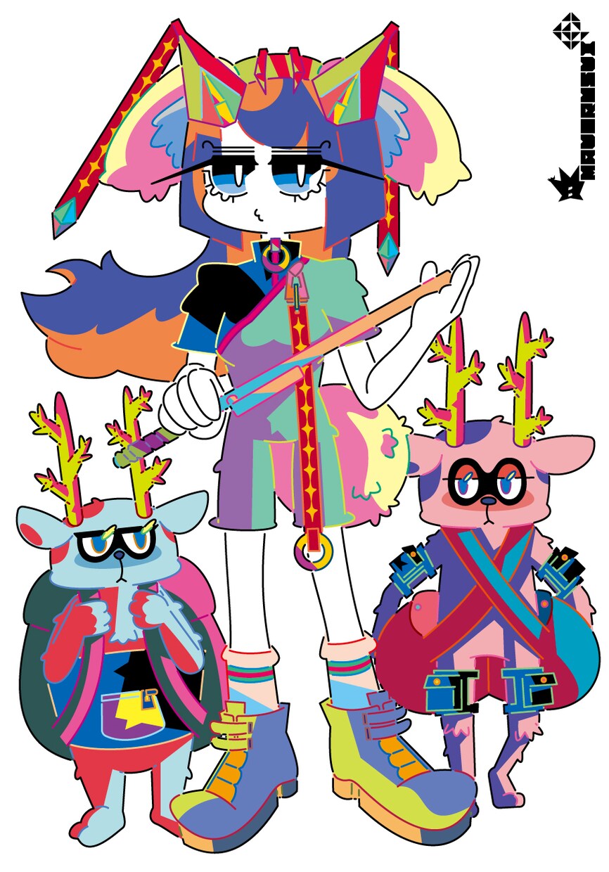 デフォルメ・ポップでかわいいイラストをご提供します アイコン／グッズ／挿絵に使えるオリジナルイラスト イメージ3