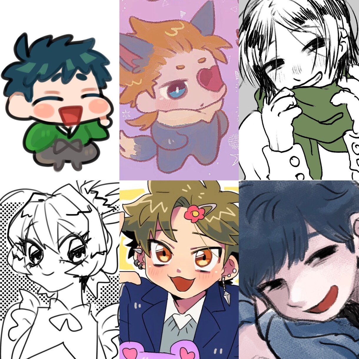 色んな絵柄でアイコン描きます カワイイからカッコイイまで応えます！ イメージ2