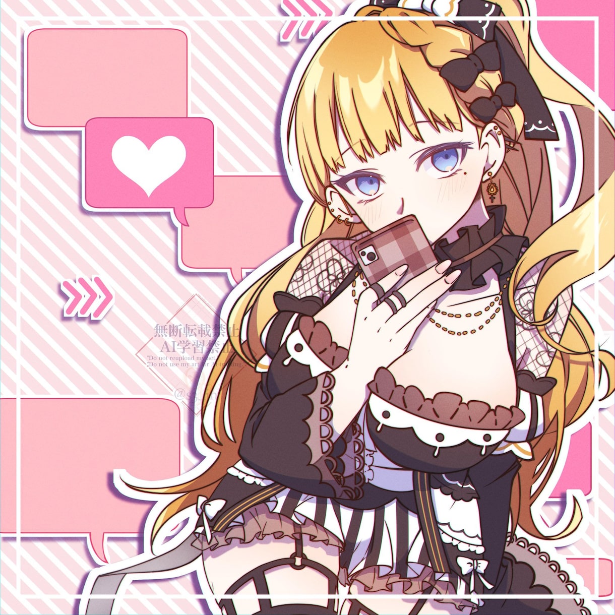 一枚絵を作成いたします キャラクターの表情にこだわっています。 イメージ3