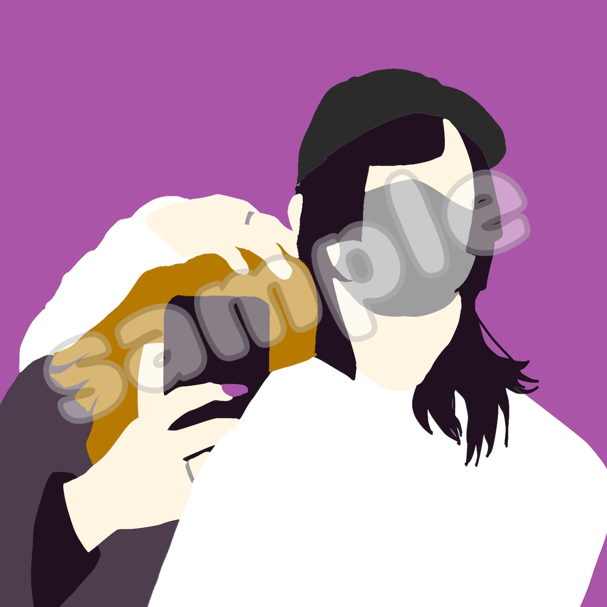 アイコンやSNSのヘッダーお描きします どんな雰囲気な物でもお作りいたします！ イメージ1