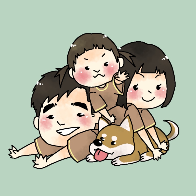 ほんわかテイストで家族の似顔絵描きます 家族の記念や何気ない毎日、大切にイラストにします イメージ7
