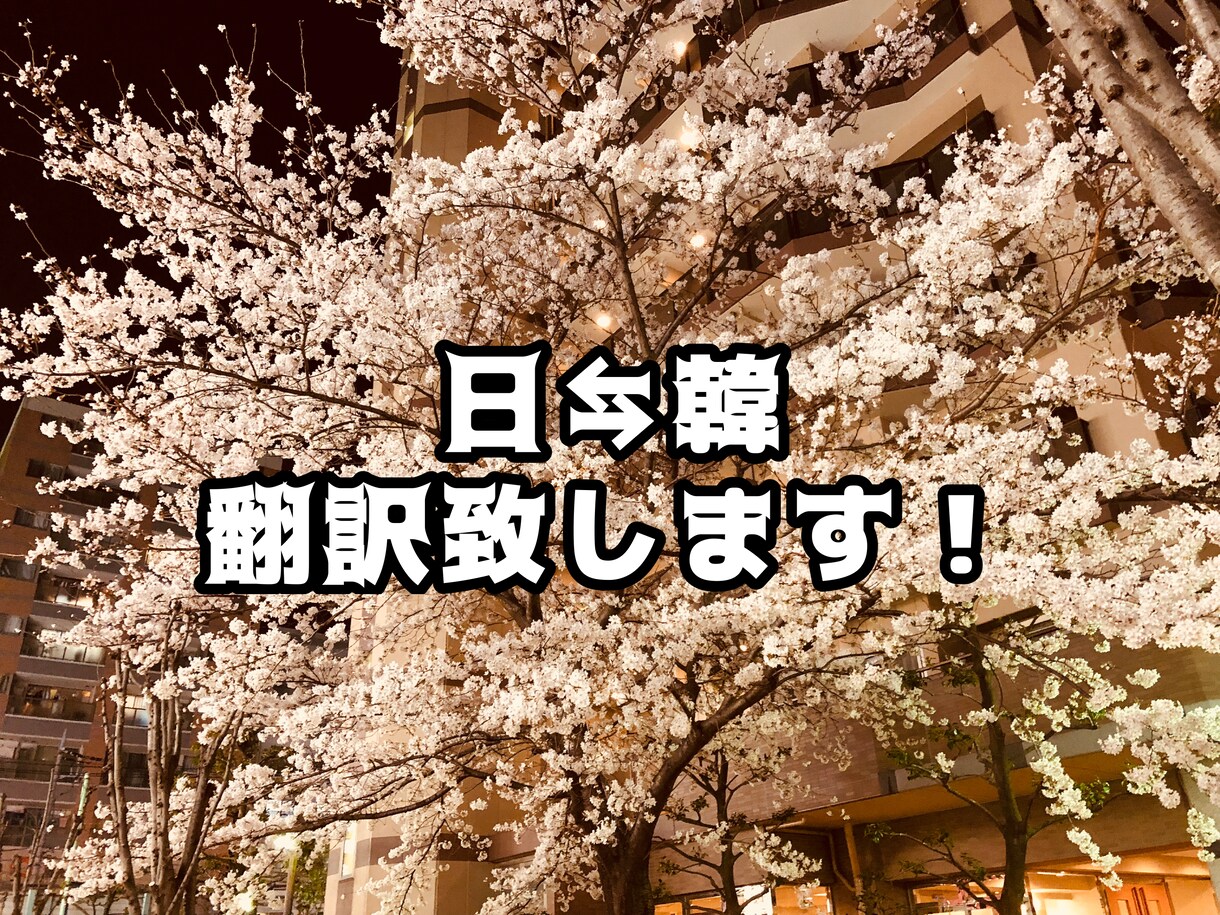 日⇆韓翻訳。ネイティブな翻訳を提供致します ~簡単な文章から好きなアイドルへのファンレターまで~ イメージ1