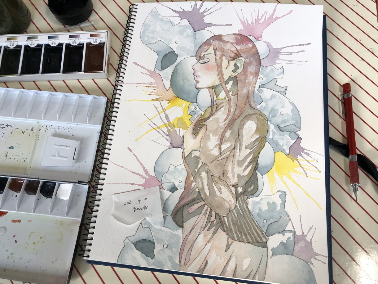 SNSアイコン、一枚絵描きます 絵を描きます＾＾過去、子供の時に絵の表彰2回あり！ イメージ4
