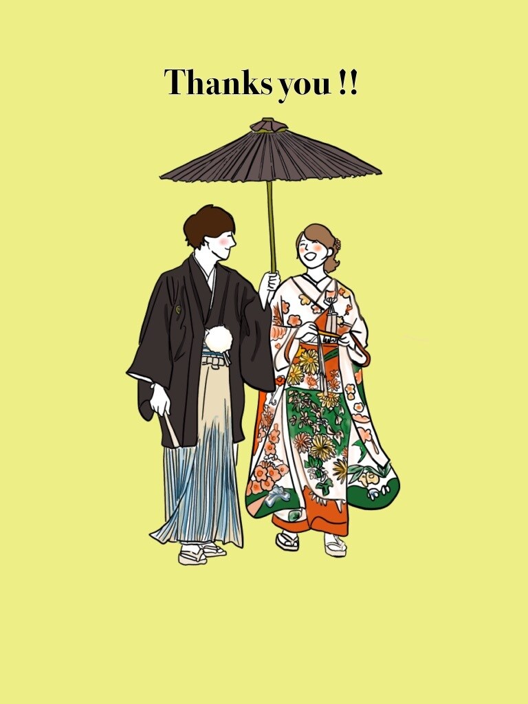 結婚式のアイテムに使えるイラストを描きます 写真を元にイラストを作成して画像でお届けします◎ イメージ4